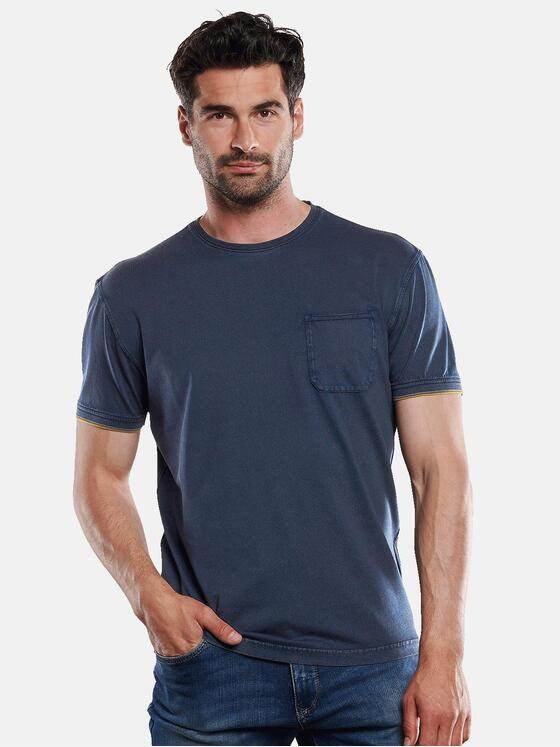 engbers Herren T-Shirt rundhals Indigoblau 31792