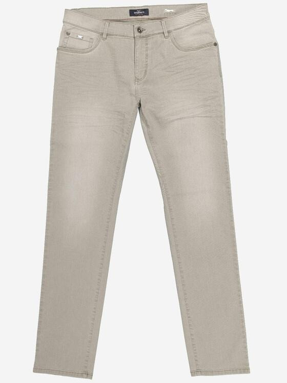 engbers Herren Super-Stretch-Jeans regular Beige 37201