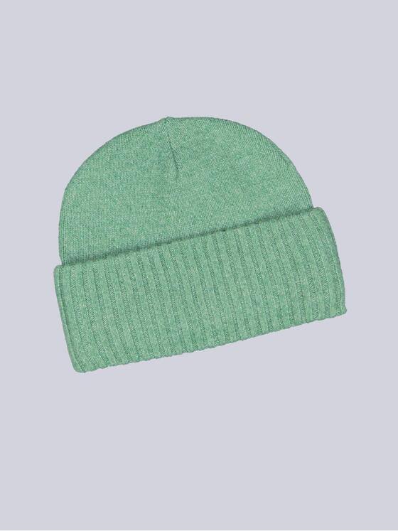 emilio adani Herren Mütze in Strickoptik Hellgruen 39781