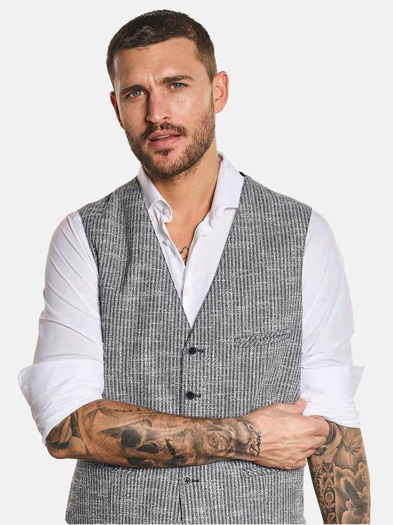 emilio adani Herren Sakko Weste Blau 32597