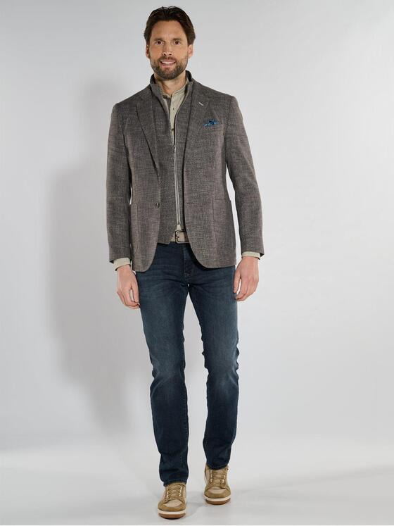 engbers Herren Freizeit-Sakko regular Dunkelbraun 36490