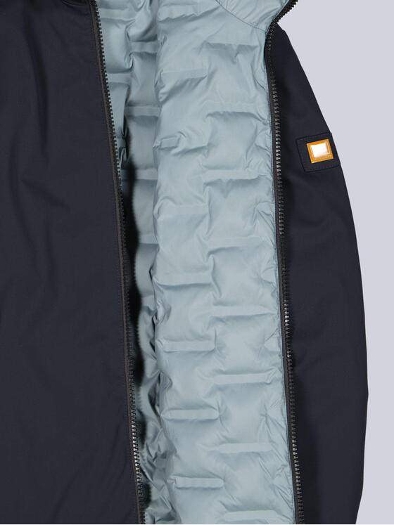 emilio adani Herren Wendejacke mit Kapuze Saphirblau 39286