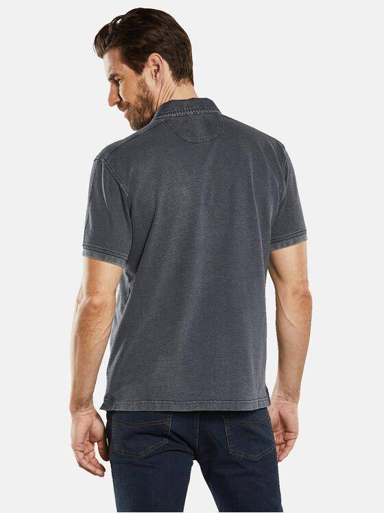 engbers Herren Polo-Shirt aus Baumwolle Blau 34540