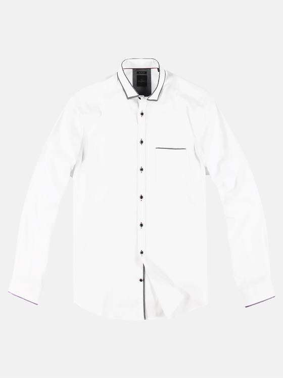 engbers Herren Langarm-Hemd "My Favorite" Reinweiss 32076