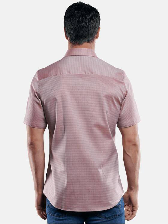 engbers Herren 100% bügelfreies Hemd Bordeaux 29453