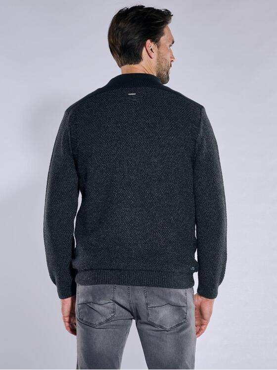 engbers Herren Strickjacke regular Anthrazit 37615