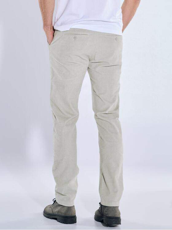 emilio adani Herren Chino mit Tunnelzug Hellgrau 39342