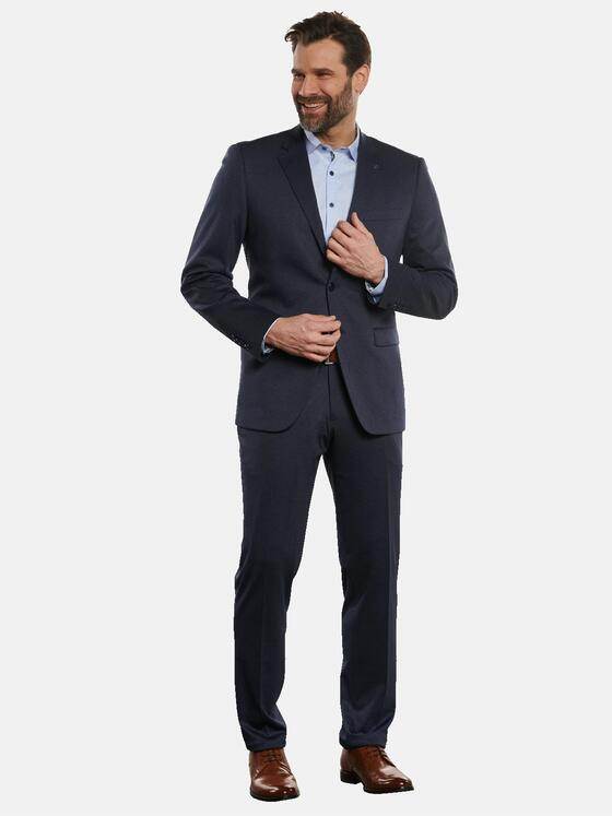 engbers Herren Anzugsakko hochelastisch Saphirblau 32769