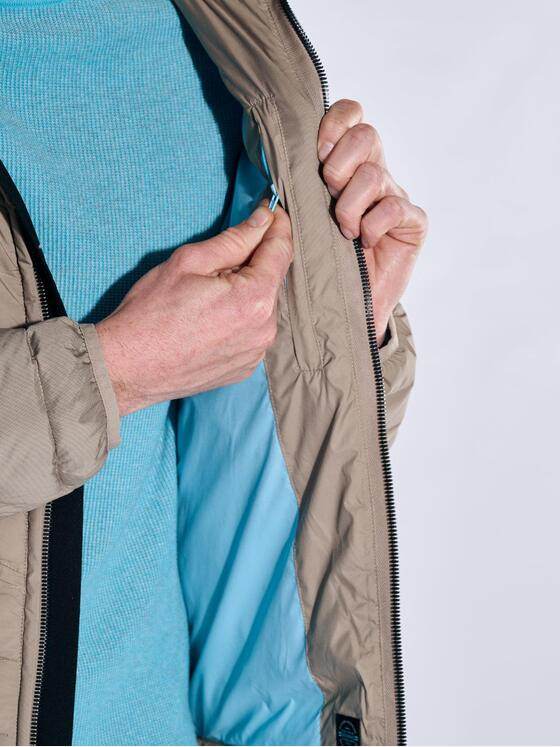 engbers Herren Steppjacke regular Braunbeige 38245