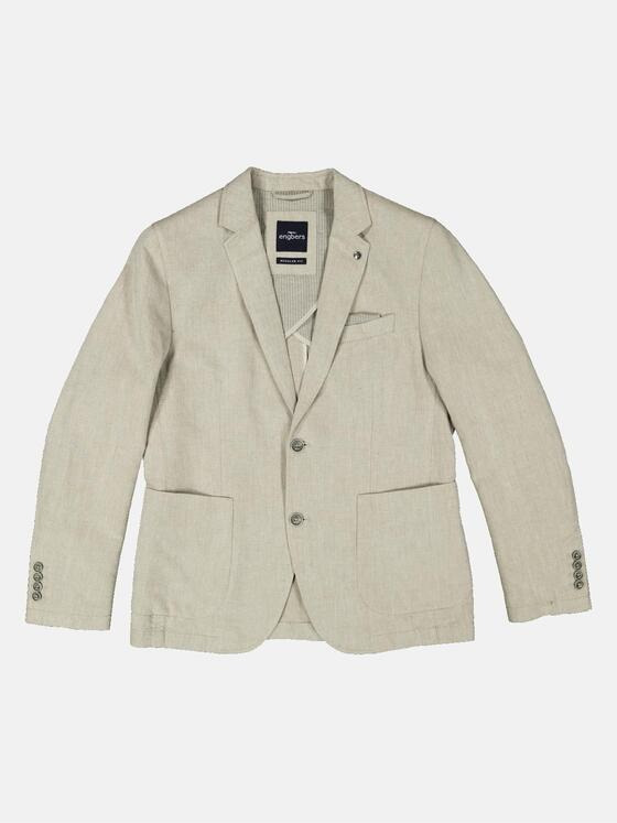 engbers Herren Freizeit-Sakko regular Beige 34496