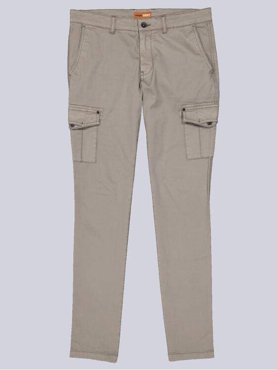 emilio adani Herren Cargo-Hose Braun 33323