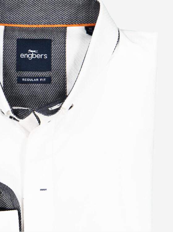engbers Herren Langarm-Hemd regular Reinweiss 37849