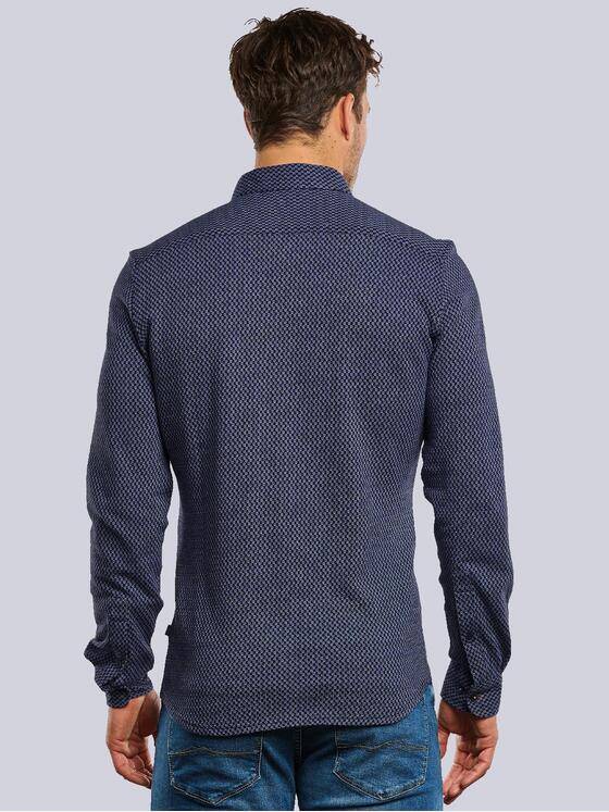 engbers Herren Hemd langarm Blau 33635