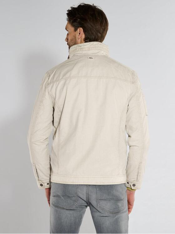 engbers Herren Baumwoll-Jacke regular Beige 36507