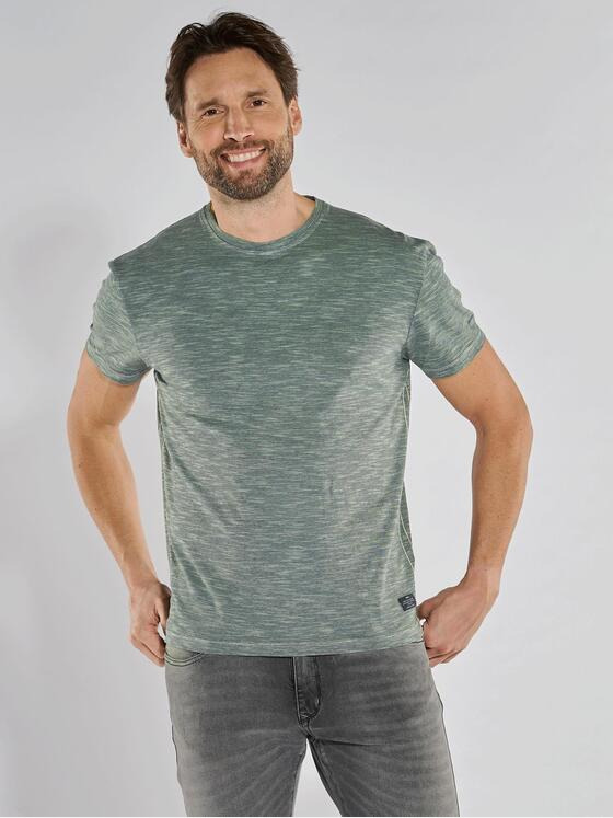 engbers Herren T-Shirt meliert Gruen 36332