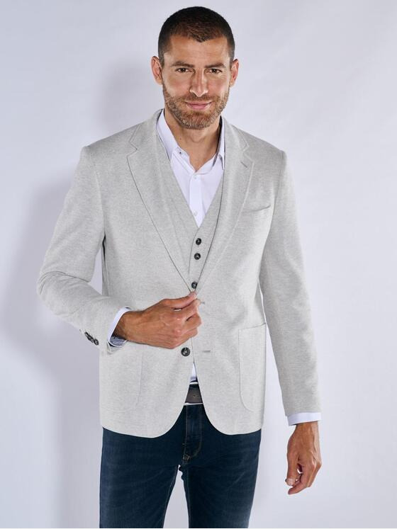 engbers Herren Freizeit-Sakko regular Grau 36488