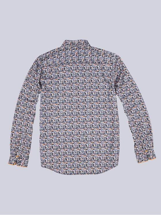 engbers Herren Langarm-Hemd aus Cord Granitgrau 33644