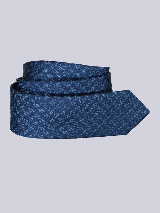 emilio adani Herren Krawatte Saphirblau 40428