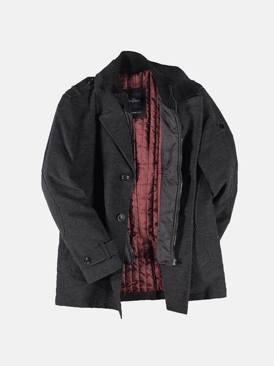 engbers Herren Kurzmantel Schwarz 30767