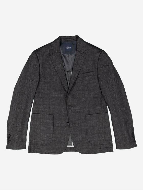 engbers Herren Anzug-Sakko slim fit Schwarz 37665
