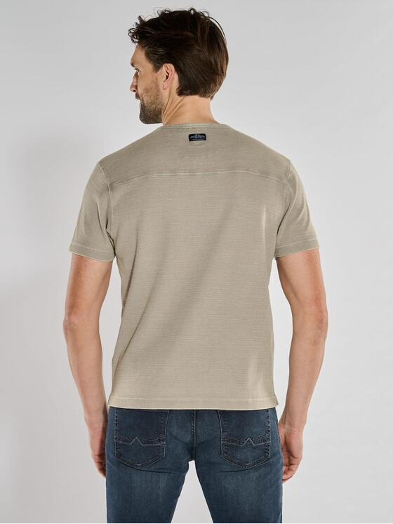 engbers Herren Henley T-Shirt Beige 36823