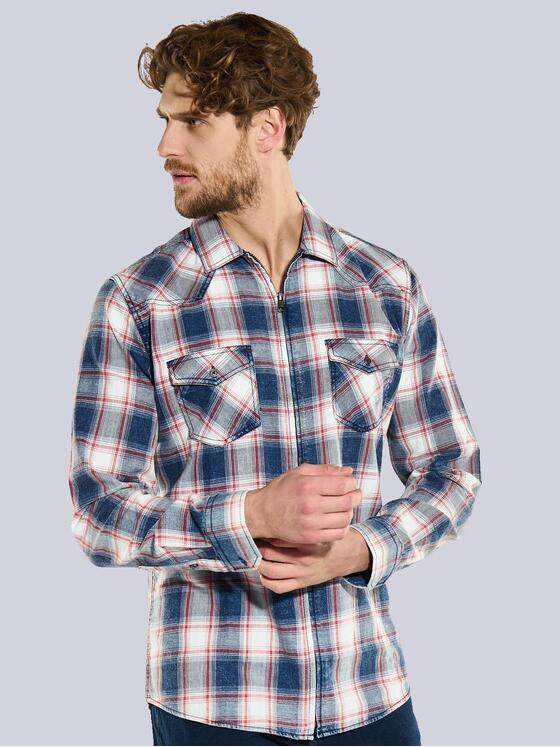 engbers Herren Karohemd Rot 36129