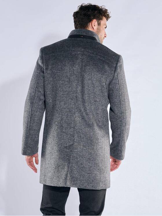 emilio adani Herren Mantel mit heraustrennbarem Inlet Dunkelgrau 39389