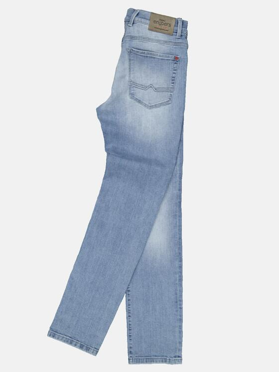 engbers Herren Jeans 5-Pocket Superstretch Hellblau 33151