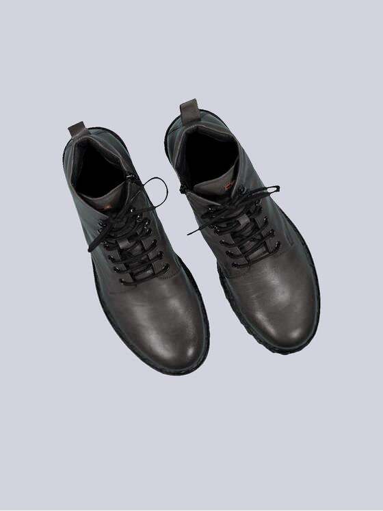 emilio adani Herren Boots mit Reißverschluss Grau 35458