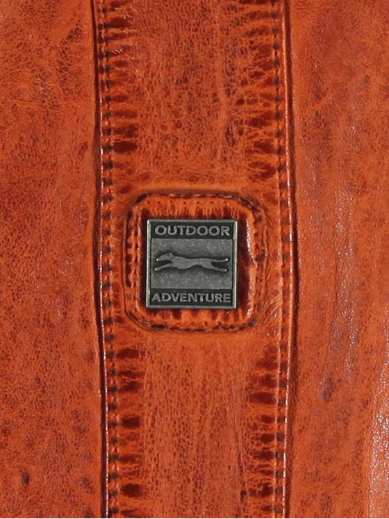 engbers Herren Lederjacke Blutorange 32182