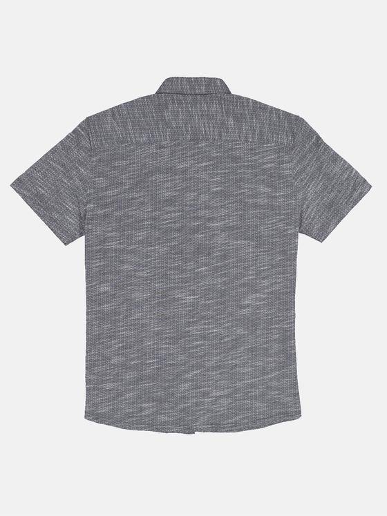 engbers Herren Kurzarm-Hemd aus Jersey Marineblau 33054