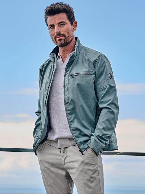 ENGBERS GERMANY Herren Funktionsjacke mit 5000 Wassersäule Tuerkis 38414