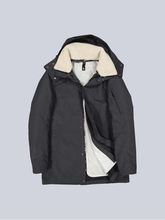 emilio adani Herren 2 in 1 Jacke mit Funktion Grau 39328