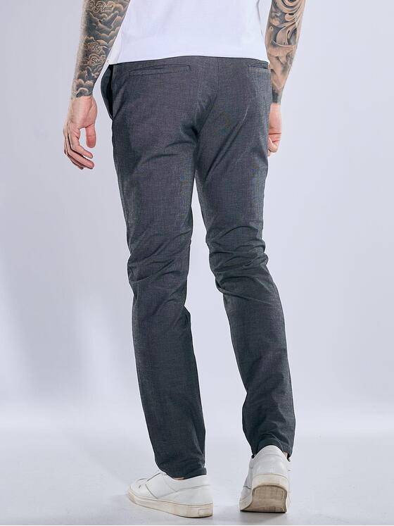 emilio adani Herren Chino mit Tunnelzug Blau 38272
