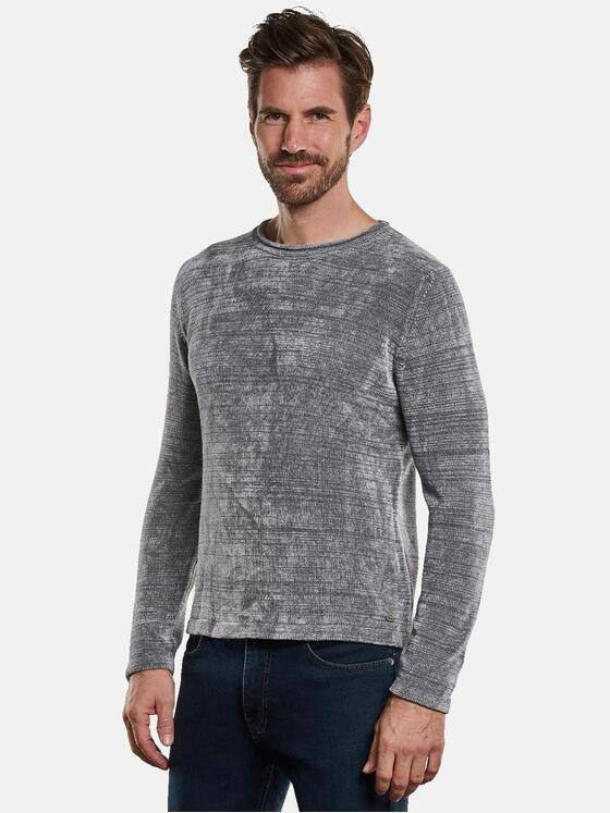 engbers Herren Pullover Rundhals Silbergrau 32877