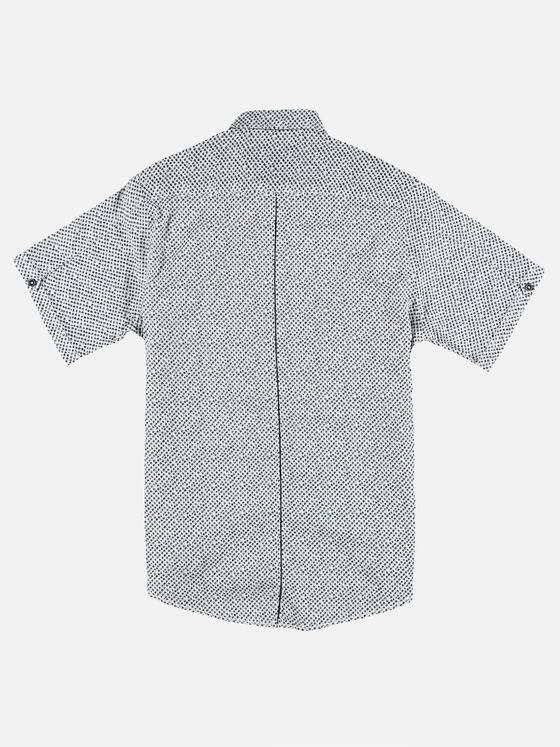 engbers Herren Stretch Hemd mit Kontrastdetails Kieselgrau 31262