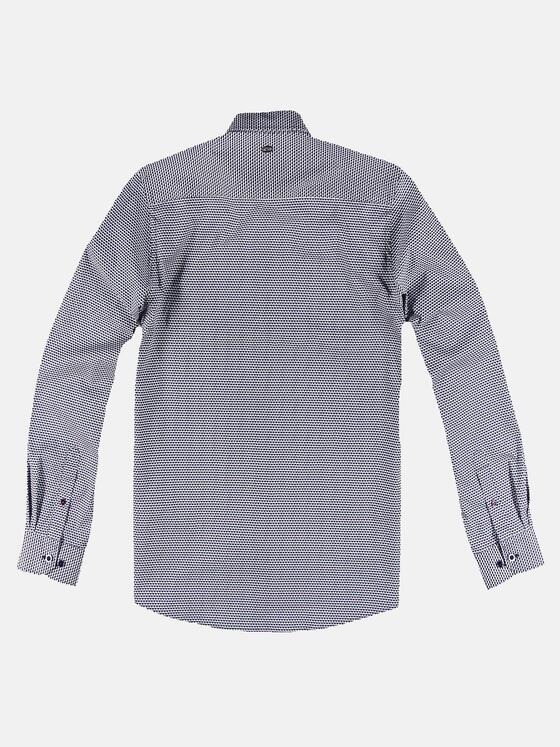 engbers Herren Hemd langarm Blau 30874