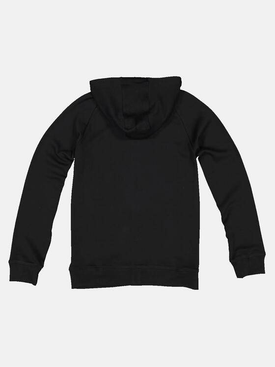 emilio adani Herren Sweatjacke aus Pima-Baumwolle Schwarz 33520