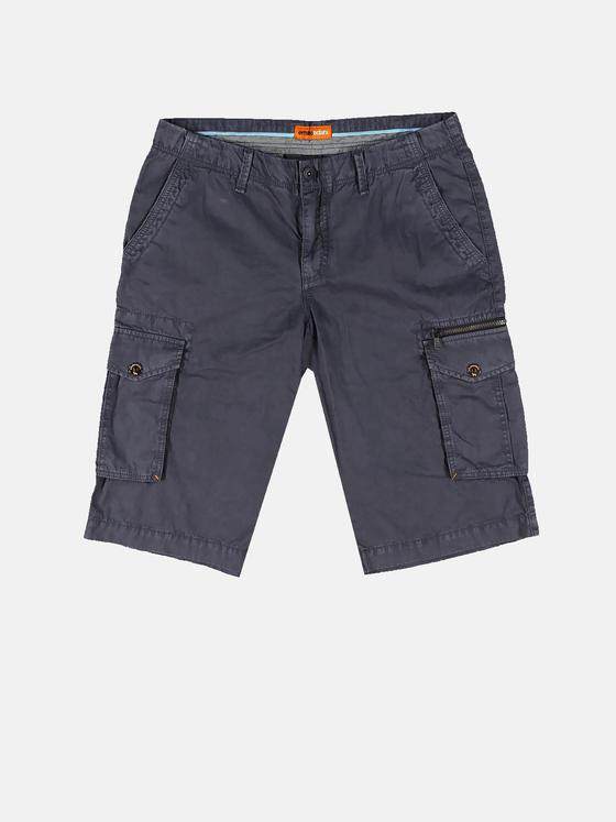 emilio adani Herren Bermuda im Cargostyle Blau 31613