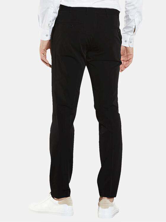 emilio adani Herren Anzug-Hose slim fit Schwarz 34572