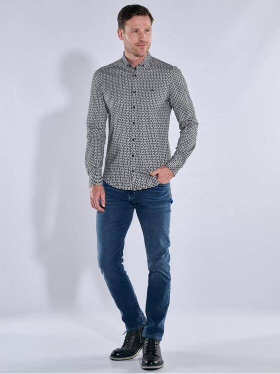 engbers Herren Hemd langarm Grau 39598