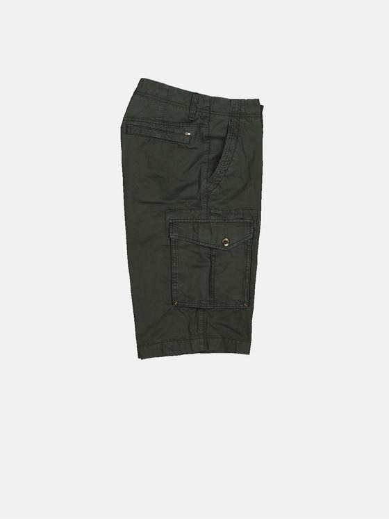 emilio adani Herren Cargo-Bermuda Grün 33198