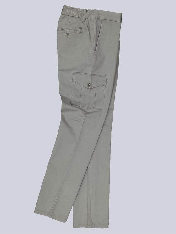 engbers Herren Cargo-Hose mit Tunnelzug Grau 34654