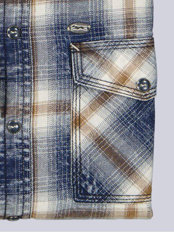 engbers Herren Langarm-Hemd kariert Braun 39636