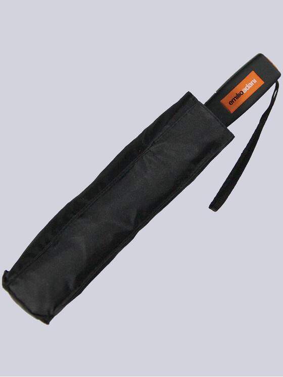 emilio adani Herren Taschen-Regenschirm Schwarz 35306