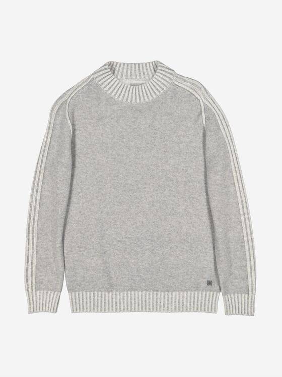 ENGBERS GERMANY Herren Pullover mit Kaschmiranteil Grau 37979