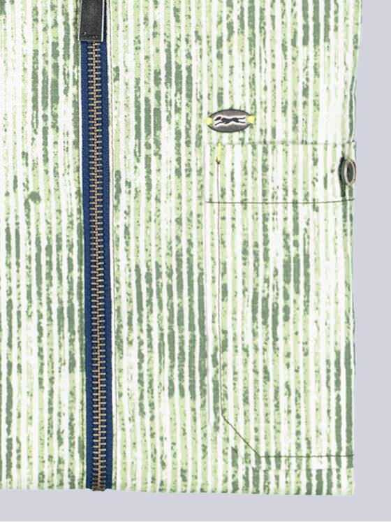 engbers Herren Kurzarm-Hemd gemustert Hellgruen 39035