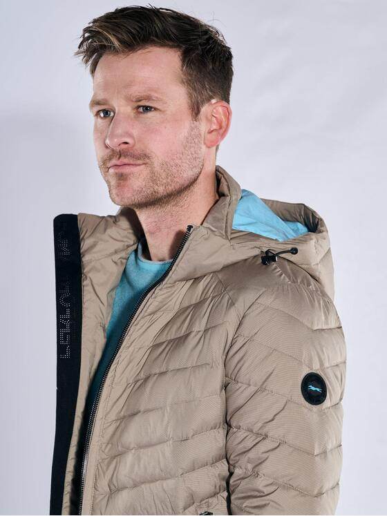 engbers Herren Steppjacke regular Braunbeige 38245