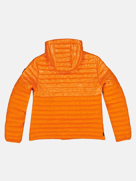 emilio adani Herren Steppjacke mit Kapuze Orange 32569