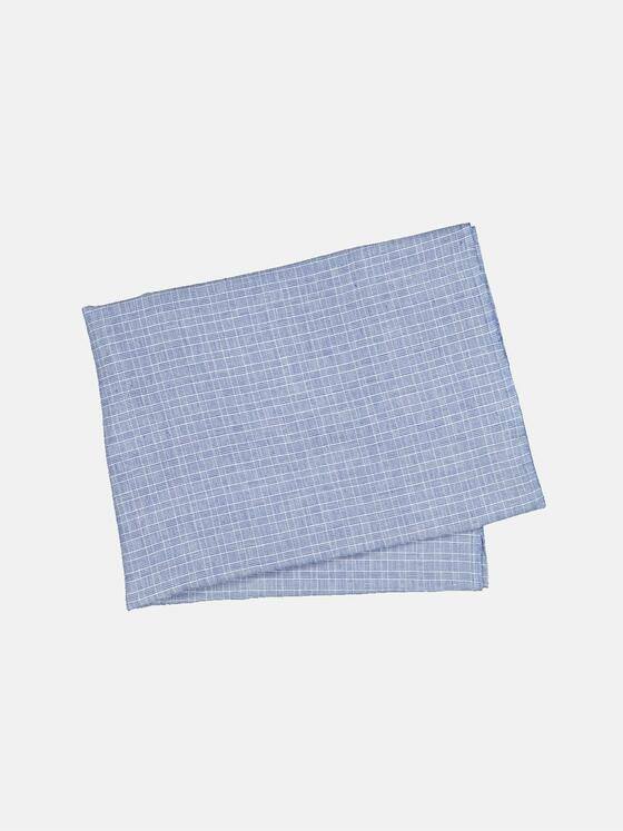 engbers Herren Schal gemustert Indigoblau 34694